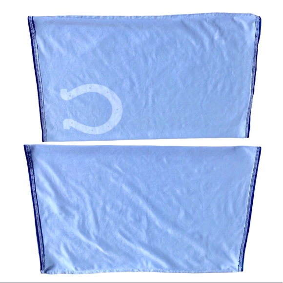 COLTS Neck Gaiter Headband INDIANAPOLIS NFL TEAM LOGO Blue Men’s UNISEX - Picture 4 of 12